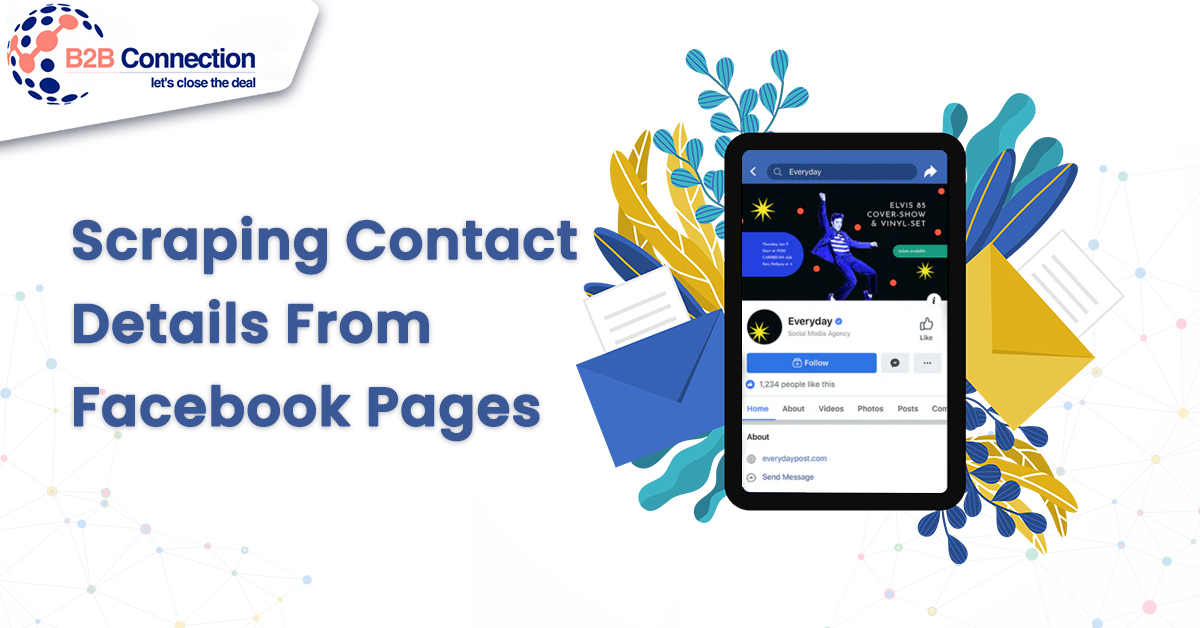 Scraping Contact Details from Facebook Pages